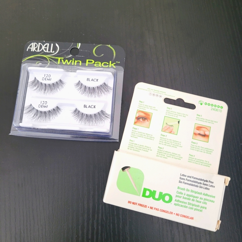 Ardell Eyelashes and Duo Adhesive